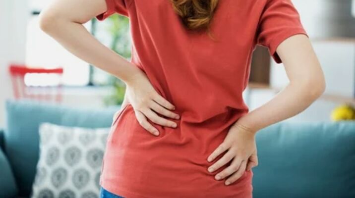 Pain in the lower back